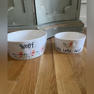 Rae Dunn Dog Bowls